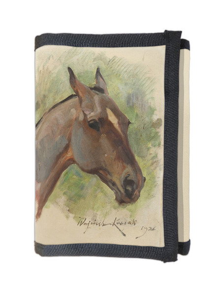 Portfel Głowa gniadego konia Wojciech Kossak
