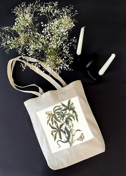 Torba z naszywką Cassave Maria Sibylla Merian