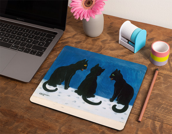Podkładka Czarne koty na śniegu Louis Wain 36x29cm