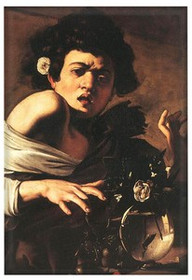 Magnes Chłopiec ugryziony przez jaszczurkę Caravaggio
