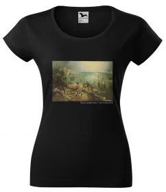 Bluzka damska Pejzaż z upadkiem Ikara Pieter Bruegel starszy