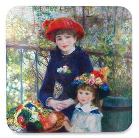 Podkładka pod kubek Dwie siostry (na tarasie) Pierre-Auguste Renoir