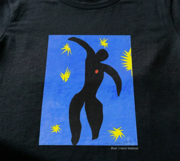Koszulka z nadrukiem Ikar Henri Matisse
