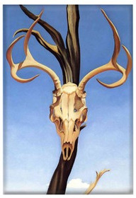 Magnes Czaszka jelenia Georgia O’Keeffe