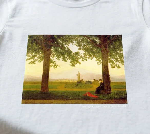 Bluzka damska Taras ogrodowy Caspar David Friedrich