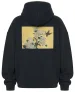 Bluza oversize Hortensja i Jaskółka Katsushika Hokusai