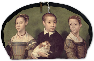 Kosmetyczka Troje dzieci z psem Sofonisba Anguissola