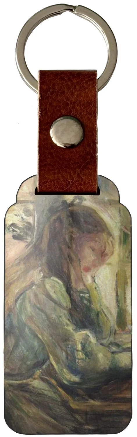 Brelok Julia przy stole Berthe Morisot