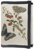 Great Blue Butterflies and Red Fruits