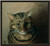 Studium głowy kota tabby