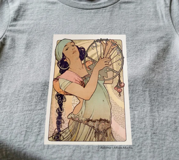 Koszulka z nadrukiem Salome Alfons Mucha