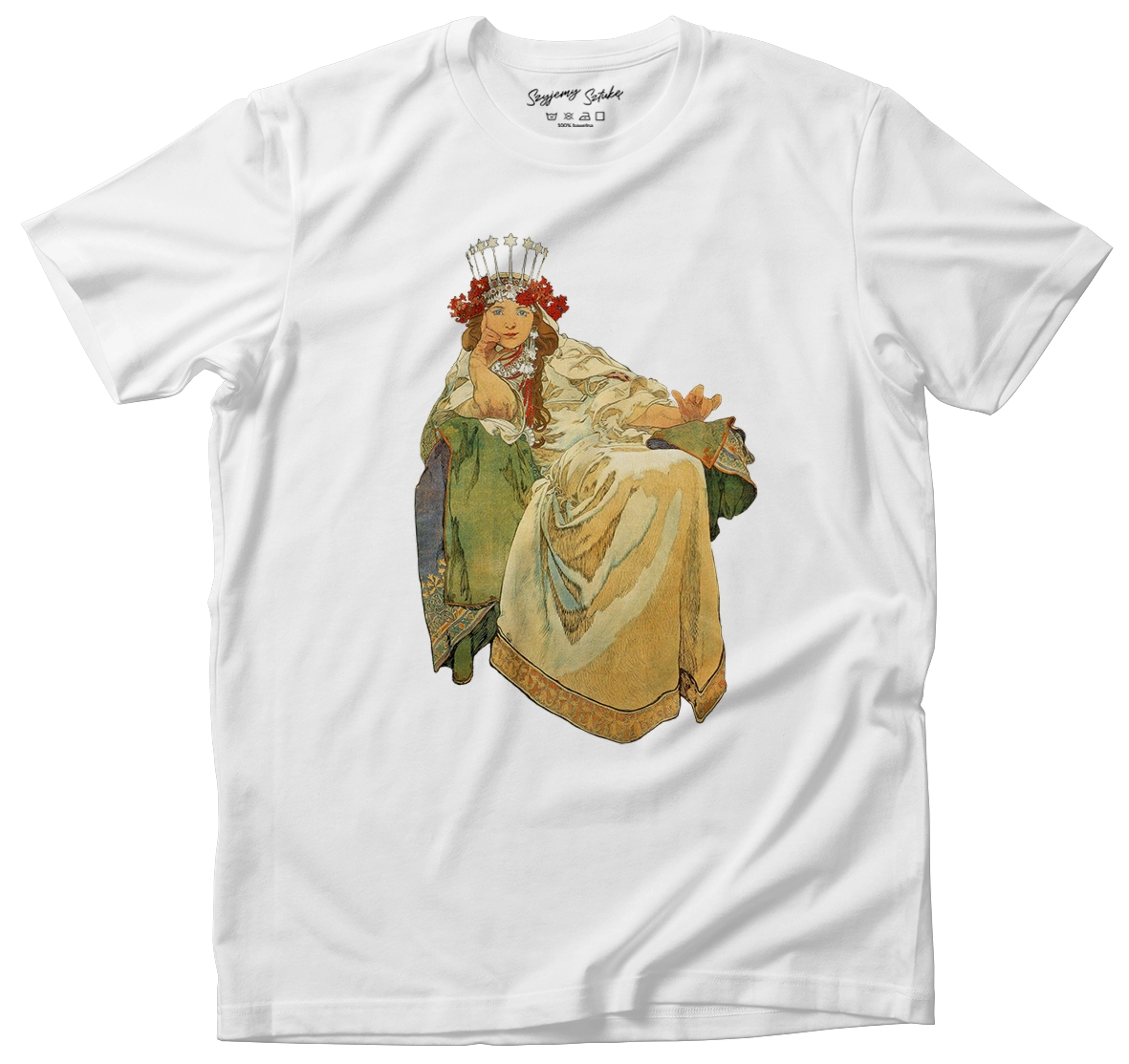 Koszulka ze sztuką Szyjemy Sztukę