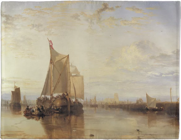 Podkładka na stół Statek pasażerski Dort z Rotterdamu bez wiatru William Turner