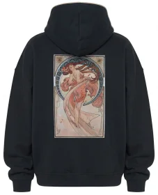 Bluza oversize La Danse (Taniec) Alfons Mucha