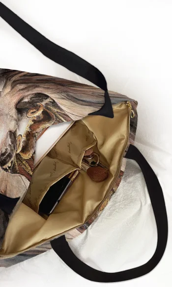 Torba na ramię shopper Wielki czerwony smok i niewiasta obleczona w słońce William Blake