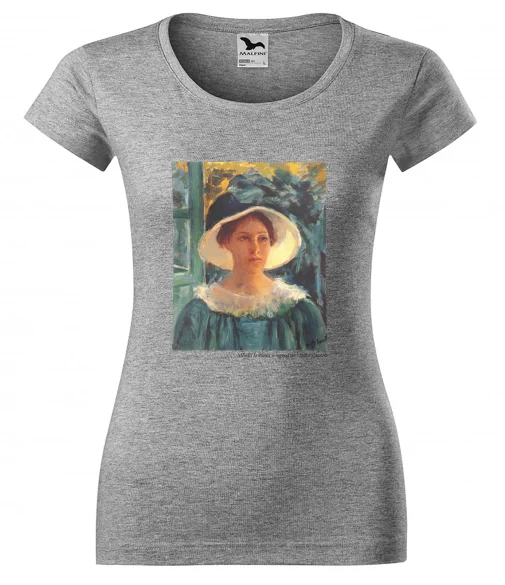 Bluzka damska Młoda kobieta w ogrodzie Mary Cassatt