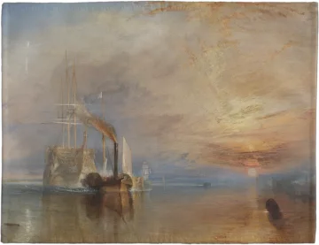 Podkładka na stół Ostatnia droga Temeraire’a William Turner