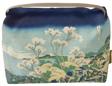 Kosmetyczka kuferek Wzgórze Goten w Shinagawa nad Tokaido Katsushika Hokusai