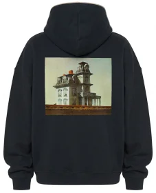 Bluza oversize Dom przy torach kolejowych Edward Hopper