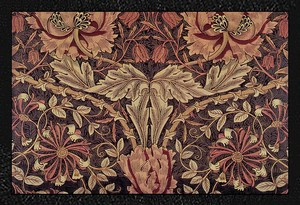 Naszywka Tkanina z wiciokrzewem William Morris