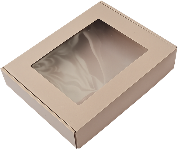 Pudełko prezentowe z okienkiem