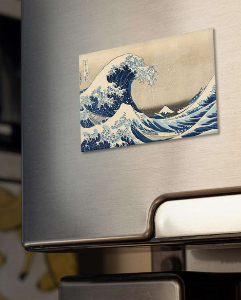 Magnes Wielka Fala w Kanagawie Katsushika Hokusai