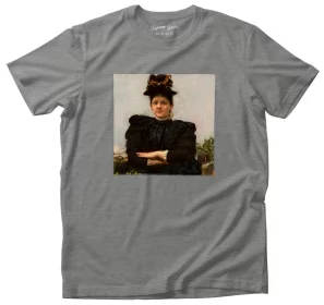 Koszulka z naszywką Portret Wandy Strażyńskiej Józef Mehoffer