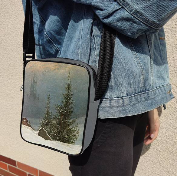 Torba listonoszka Pejzaż zimowy Caspar David Friedrich