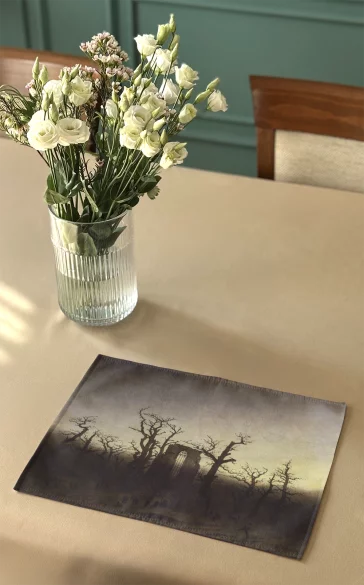 Podkładka na stół Opactwo w dębowym lesie Caspar David Friedrich
