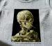 Koszulka z nadrukiem Czaszka z palącym się papierosem Vincent Van Gogh