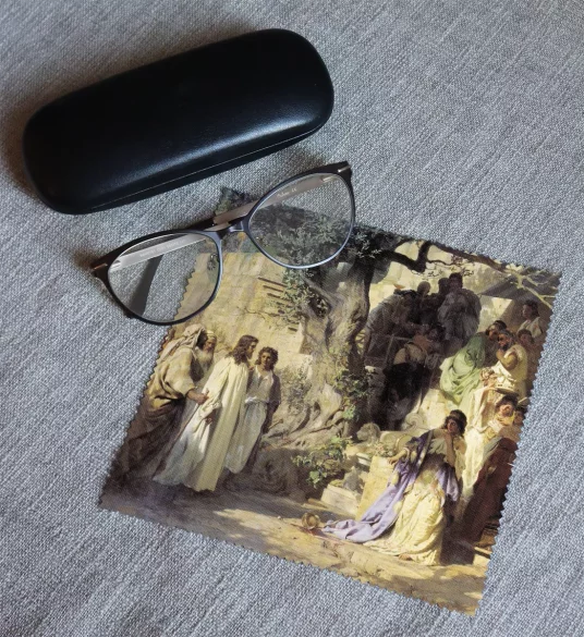 Ściereczka do okularów Chrystus i jawnogrzesznica Henryk Siemiradzki