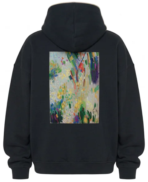 Bluza oversize Blumenstillleben – Komposition (Martwa natura z kwiatami) Curt Herrmann