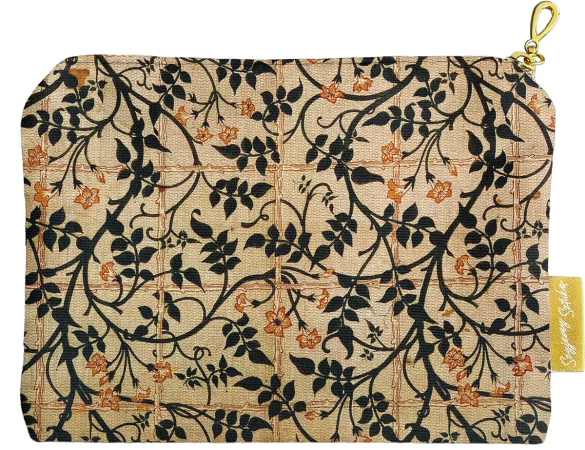 Kosmetyczka mini Projekt kurtyny jaśminowej William Morris