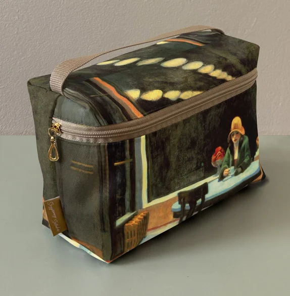 Kosmetyczka kuferek Automat Edward Hopper