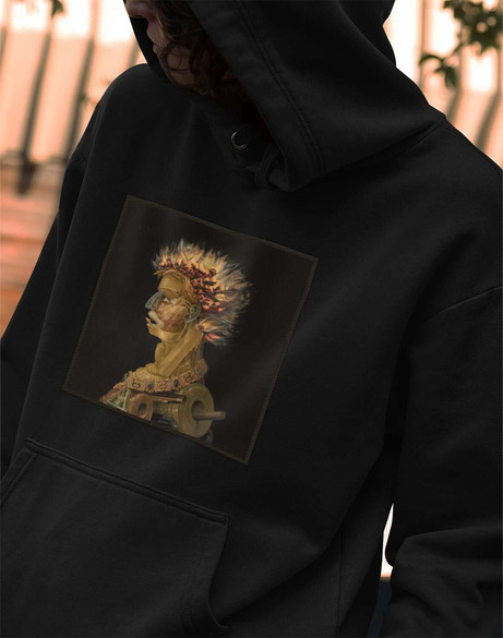 Bluza z naszywką Ogień Giuseppe Arcimboldo