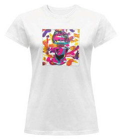 Bluzka damska z naszywką Psychodelic 06