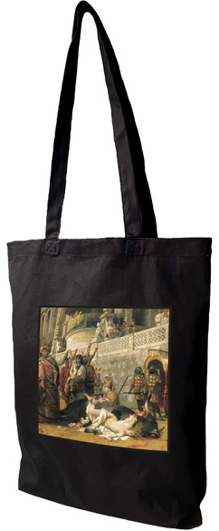 Torba z naszywką Dirce chrześcijańska Henryk Siemiradzki