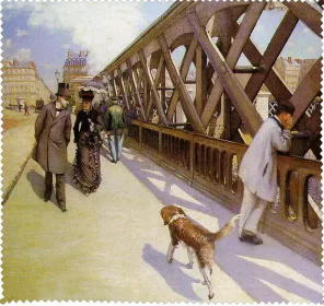 Ściereczka do okularów Most Europy Gustave Caillebotte