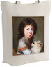 Torba z naszywką Portret Elżbiety Mniszchówny z pieskiem Élisabeth Vigée-Lebrun