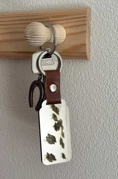 Brelok Kuropatwy na śniegu Józef Chełmoński