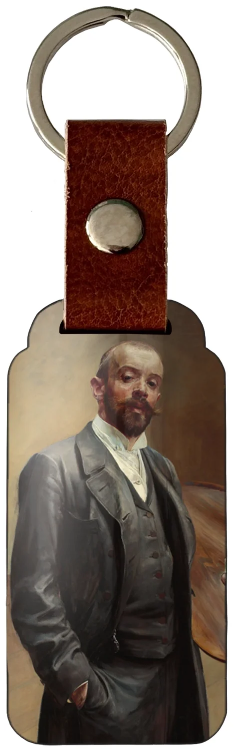 Brelok Autoportret z paletą Jacek Malczewski