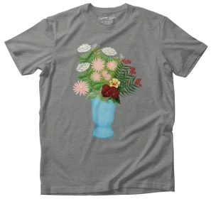 Koszulka Still life of flowers in a blue vase Henri Rousseau