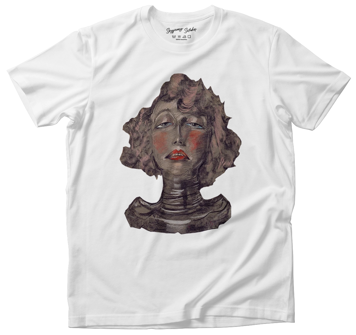 Koszulka ze sztuką Szyjemy Sztukę