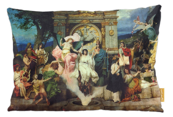 Poduszka Kurtyna Opery i Baletu we Lwowie Henryk Siemiradzki