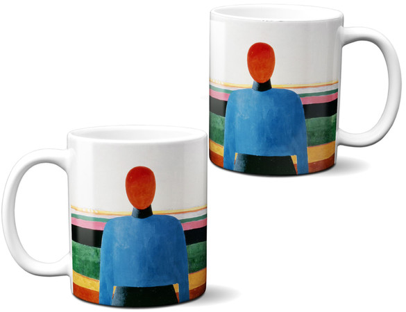 Kubek Popiersie kobiety Kazimir Severinovich Malevich