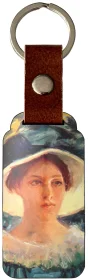 Brelok Młoda kobieta w ogrodzie Mary Cassatt