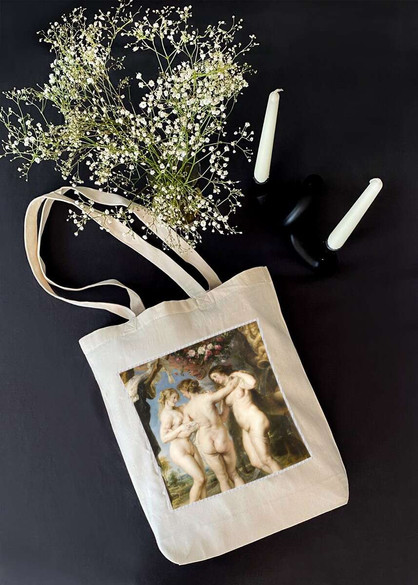 Torba z naszywką Trzy Gracje Peter Paul Rubens