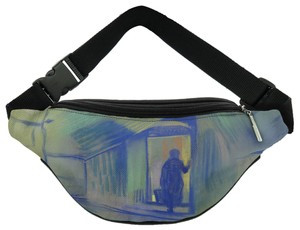 Nerka Alte Frau beim Betreten von Schloss Pretzfeld (Stara kobieta wchodząca do zamku Pretzfeld) Curt Herrmann