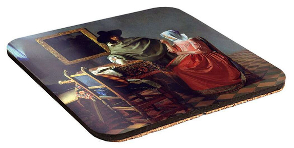 Podkładka pod kubek Kieliszek Wina Jan Vermeer