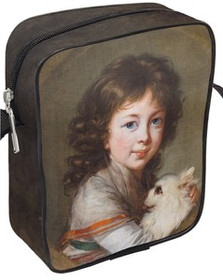 Torba listonoszka Portret Elżbiety Mniszchówny z pieskiem Élisabeth Vigée-Lebrun